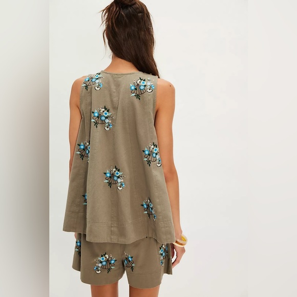 NWT Free People Strata Embroidered Set - Picture 2 of 6
